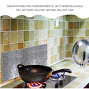 Aluminum Foil Sticker Self Adhesive Oil-proof Waterproof Kitchen Cabinet Wall(60*300cm)-3