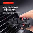 Car Phone Holder Metal Gravity 360 Universal Rotation Ball Air Vent Cellphone Stand(White)-3