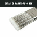 5Pc Paint Brushes Set Artist Acrylic Staining Home Garden Painting Handy Tool-8