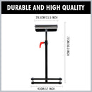 Foldable Roller Support Stand Adjustable Bench Holder 67-110cm Heavy Duty Steel-4