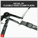 Long Hose Clamp Pliers 24" Flexible Extension Wire Oil Fuel Hose Clip Remove-9