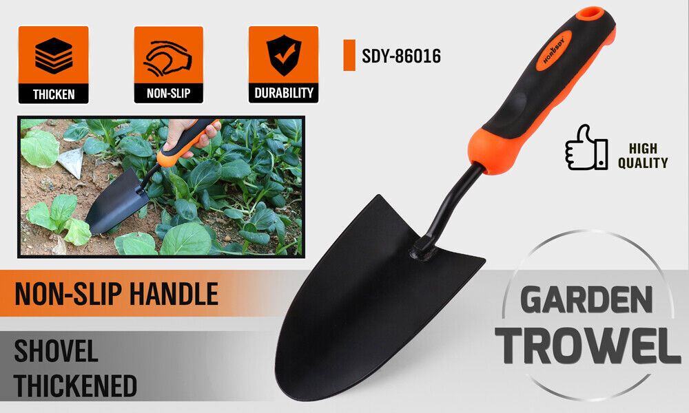 HORUSDY 13'' Garden Trowel Hand Shovel Spade Farmland Transplant Digging Tool - 0