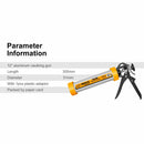 INGCO Aluminum Caluking Gun 9"/12"/15"  Sausage Sealing Silicone Sealant Glue-2