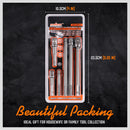 6Pc Drill Socket Adapter Set Long Short Combination Extension Impact Nut Driver-6