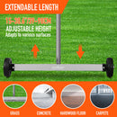 17inch Telescoping Magnetic Sweeper Magnet Broom Rolling Pick Up 8.8Lbs Portable-5