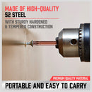 24Pc Torx Bit Set Star Head Screwdriver Bit Long Security Temper Proof T5-T40-7