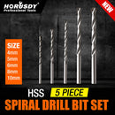 15Pc HSS Drill Bits Combination Set Wood Metal & Concrete Drilling Metric Titanium-3