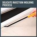 Horusdy 4Pc Steel Pry Bar Set Heavy Duty Mechanic Crowbar Car  4" 7" 12" 17-1/2"-6