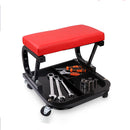 HORUSDY Rolling Creeper Seat Workshop Mechanic Stool Garage Repair Storage Tray-1