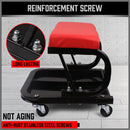 HORUSDY Rolling Creeper Seat Workshop Mechanic Stool Garage Repair Storage Tray-7