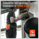 8Pc Insulated Screwdriver Set Magnetic Slotted Phillips Electricians With Case-7