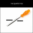 6Pc Mini Needle File Set Alloy Strength Steel For Wood Working Carving Craft-6
