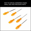 6Pc Mini Needle File Set Alloy Strength Steel For Wood Working Carving Craft-12