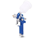 Gravity Mini HVLP Spray Gun 125mL 0.8mm Air Nozzle Low Pressure Painting Sprayer-1