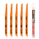 5Pc 9" / 240mm Reciprocating Saw Blades 5TPI Wood Timber Pruning Tool W/T Case-1