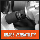 HORUSDY 5Pcs Impact Socket Adapter Set Socket Reducer 1/4  3/8 1/2 Inch Drive-8