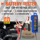 Digital 12V Alternator Battery Tester Car Load Tester Automotive  Voltage Check-6