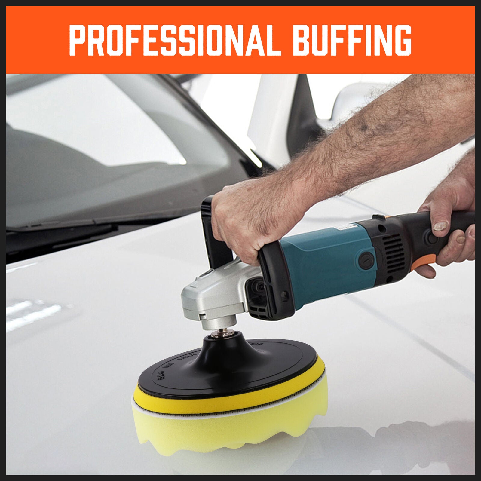11Pc 6" Buffing Waxing Polishing Pads Kit Sponge Pad Set For Car Polisher Drill