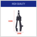 24Pc Camping Awning Tarp Clips Tent Clamps Set Snap Hanger Tighten Survival Tool-5