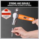 9Pc 6mm Number Stamp Punches Set Metal Plastic Wood Leather With Storage Case-5