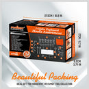 142Pc Pegboard Hooks Set Peg board Hanger Assortment Storage Trays Organizer Bin-9