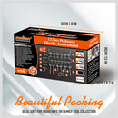 127Pc Pegboard Hooks Set Storage Baskets Organizer Hanger Inc. 4 Small Peg Board-10