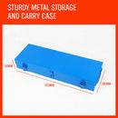 27Pc Heavy Duty Socket Wrench Set 3/4" Drive Metric & Imperial Extension Case-9