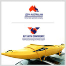 4Pc Ratchet Tie Down Strap Set 25mm x 5m Heavy Duty 500kg Capacity Commercial-12