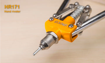 INGCO 17" Hand Riverter Long Arm Pop Rivert Heavy Duty For 3.2mm 4mm & 4.8mm - 0