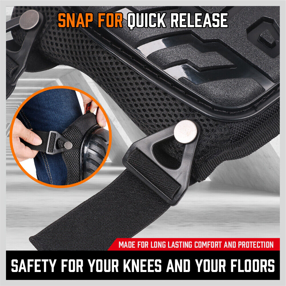 HORUSDY Knee Pads Work Safety Senior Gel Cushion High Density Foam Padding Pair