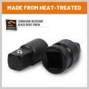 8Pc Impact Socket Reducer Set Heavy Duty Adaptor For Ratchet Wrench With Case-7