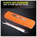 1/4" Drive Click Torque Wrench 5-25NM Ratchet Spanner Adjustable Hand Repair New-12