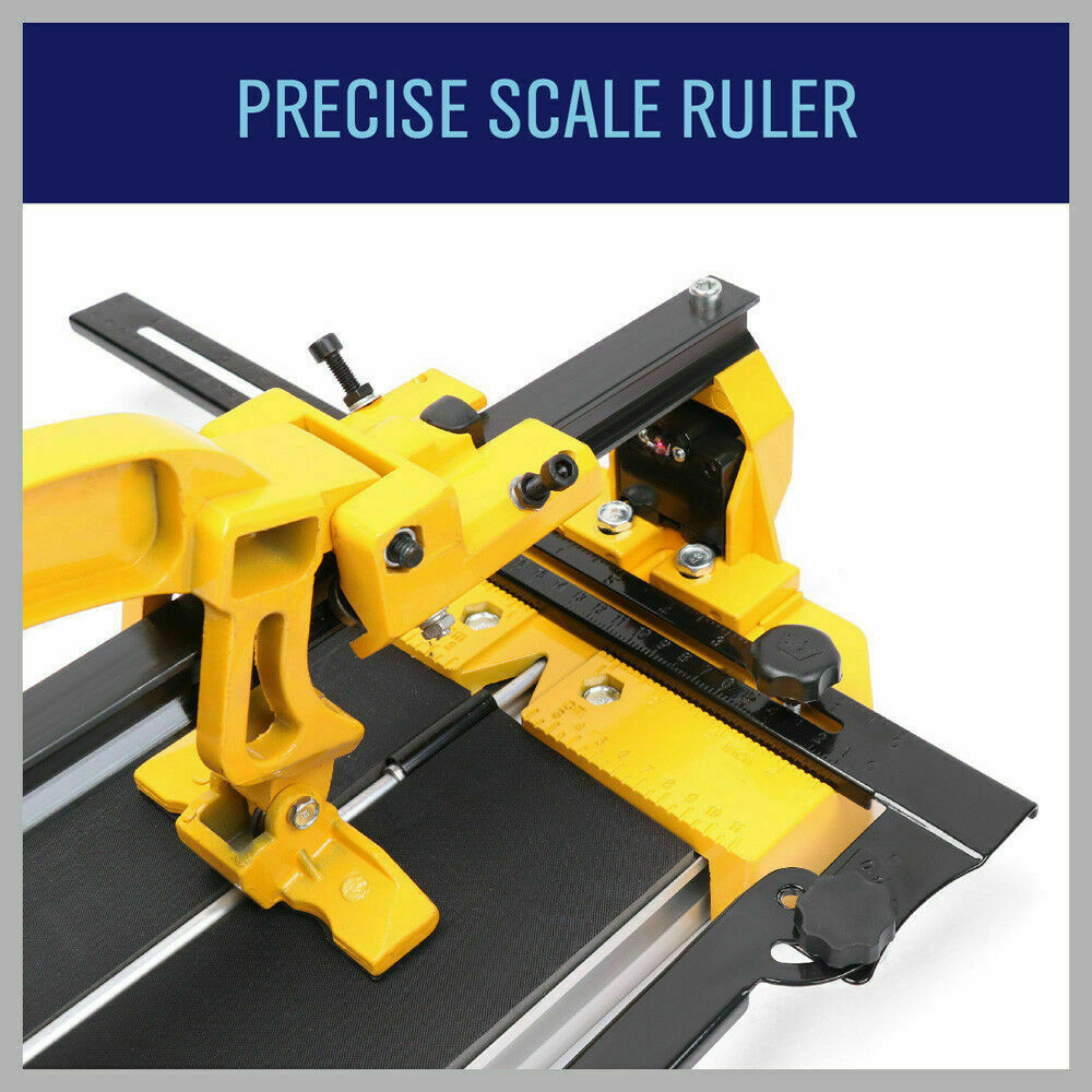 600mm Manual Tile Cutter Laser Guide Home Pro Tile Cutting Machine Heavy Duty