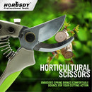 Bypass Pruning Shears Cutter Home Gardening Plant Scissor Branch Tool With Lock-1