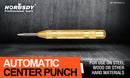 125mm/5" Automatic Centre Punch Adjustable Spring Loaded Metal Drill Tool Glod-2