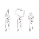 Vice Grip Locking Pliers Curved Jaw Auto Locking 235mm Long With Soft Grip-1