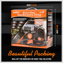 Heavy Duty Recovery Tow Strap Kit 4" x 20Ft Snatch Straps - 18T/40,000LB Break Strength for Off-Roading Recovery and Hauling-9