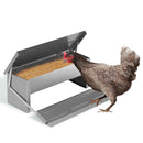 5KG 7.5L Garden Farm Automatic Food Storage Box Stand Chicken Feeder Poultry AU-1
