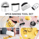 8pcs Kitchen Baking Cutter Tool Set-2