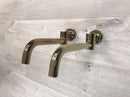 2020 shower Bath Burnished rose gold Gold Progressive Brass wall mixer tap faucet-10