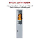 Two-Door Office Gym Shed Storage Lockers-7