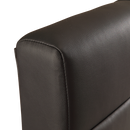 King PU Leather Deluxe Bed Frame Black-5