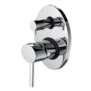 Chrome Bathroom Shower Wall Mixer Diverter w/ WaterMark-1