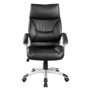 PU Leather Office Chair Executive Padded Black-4