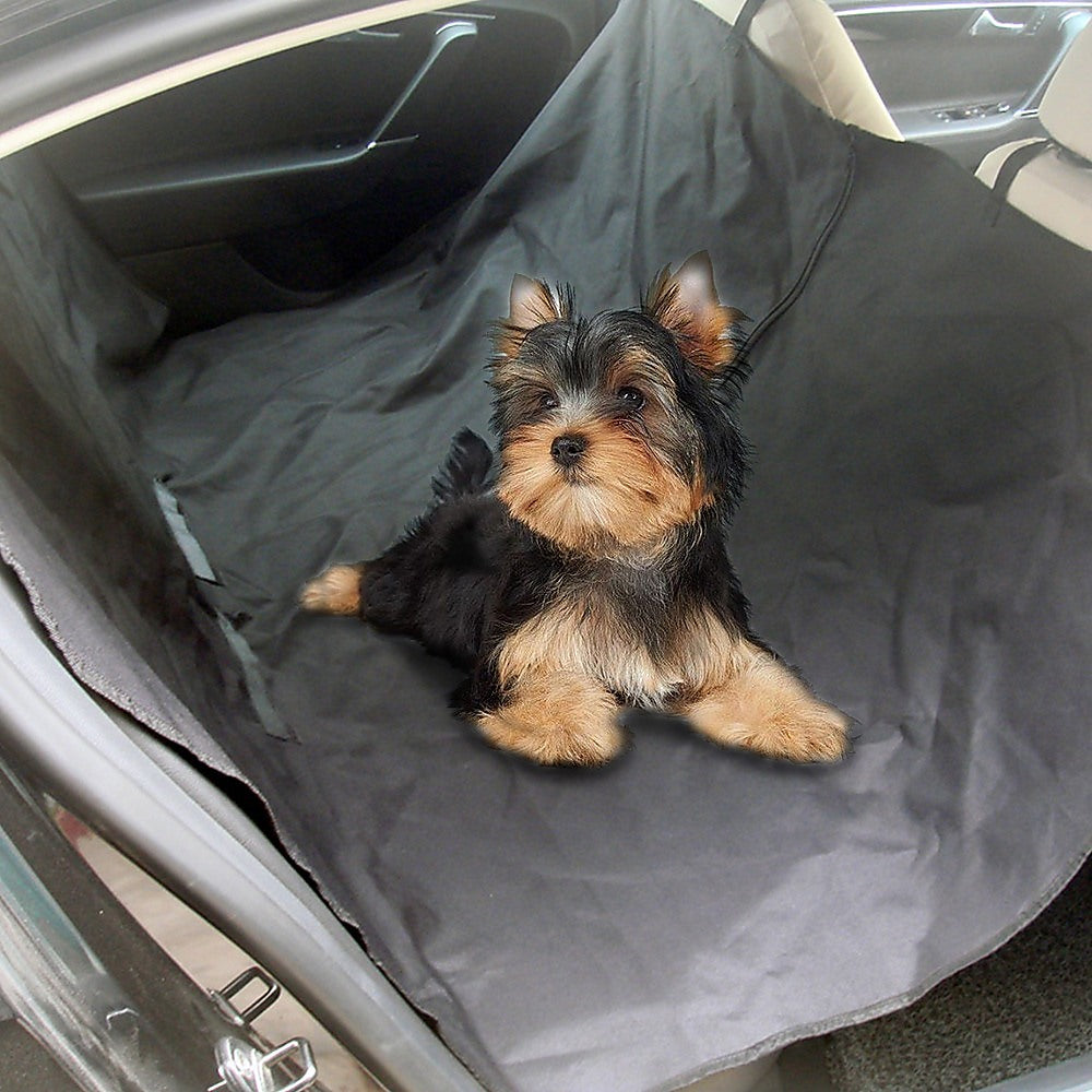 Dog Car Back Seat Cover Hammock Waterproof - 0
