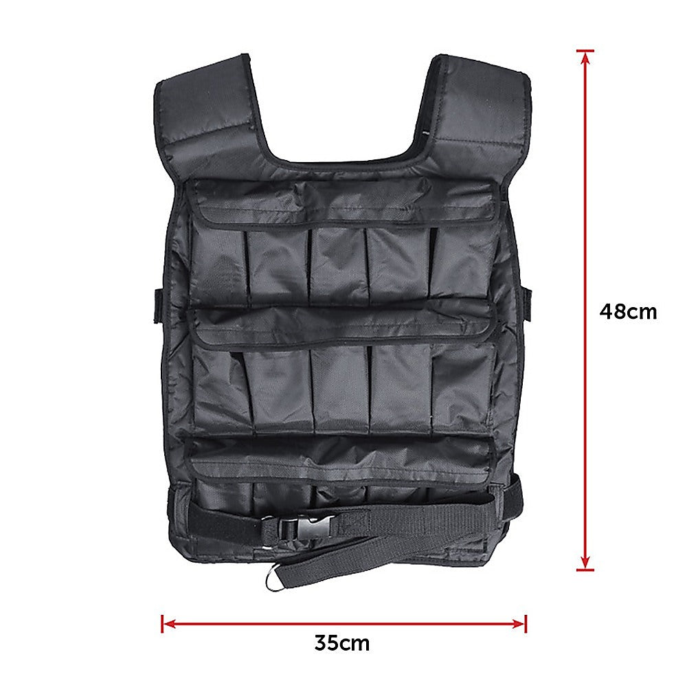 20Kg Adjustable Weighted Training Vest