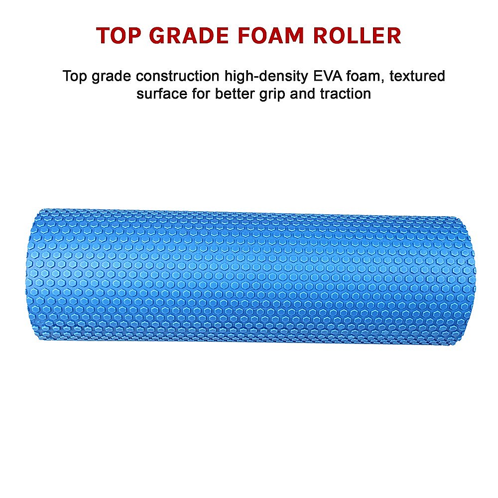 45 x 15cm Physio Yoga Pilates Foam Roller