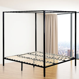 4 Four Poster King Bed Frame - 0