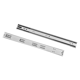 10 Pairs of 500mm Soft Close Full Extension Ball Bearing Drawer Runner