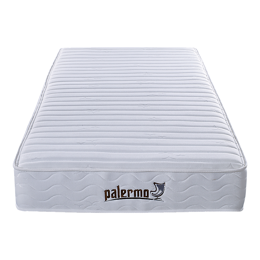 Palermo Contour 20cm Encased Coil Single Mattress CertiPUR-US Certified Foam